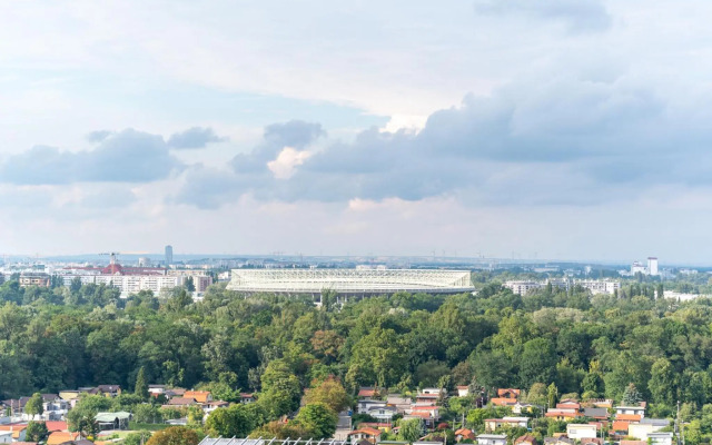Apartment over the roofs of Vienna