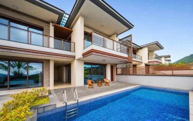 Shimei Bay | Seaview Mountain Residence for a Vacation Retreat – Pool – Wanning