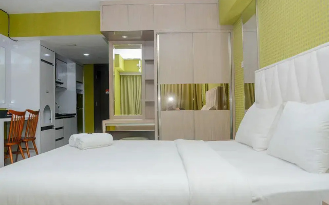 Fully Furnished with Comfortable Design Studio Apartment H Residence