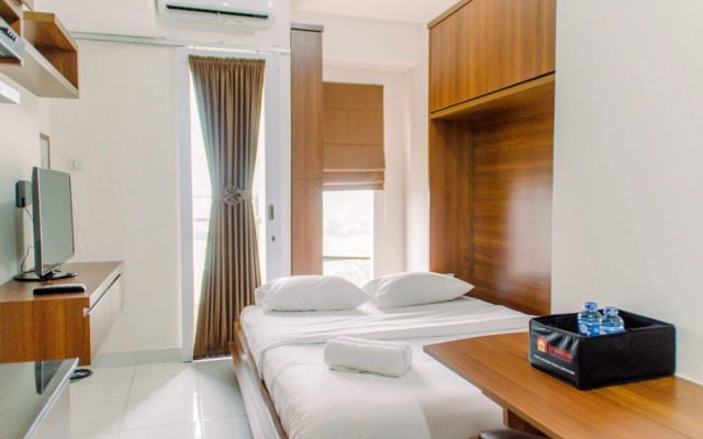 Unique Studio With Folded Bed Amazana Serpong Apartment