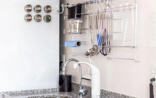 Apê iluminado e com vista alta no Brás