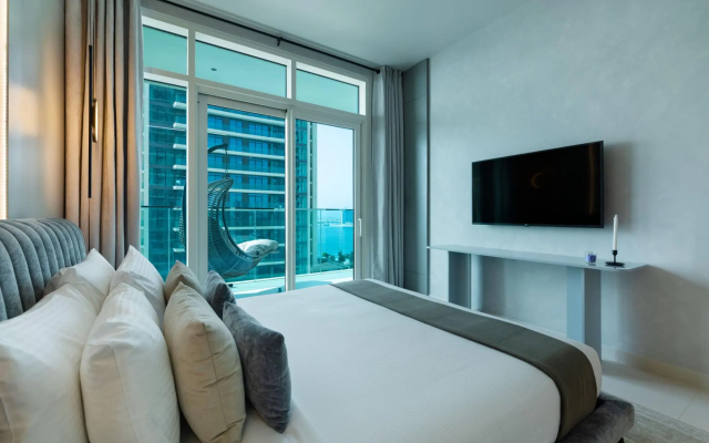 Stylish 2BR apt in Emaar Beachfront w Stunning sea Views - Hotel in ดูไบ - Photo 4