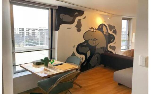 Art Apartment AOCA Sanno MOON