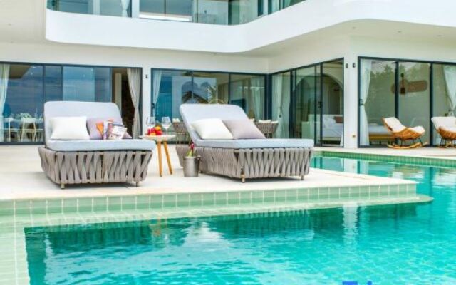 5House:A luxury beachfront villa on Samui