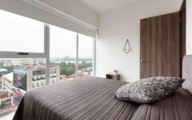 San Angel Luxury apartment 2BR 2BA 1Parking