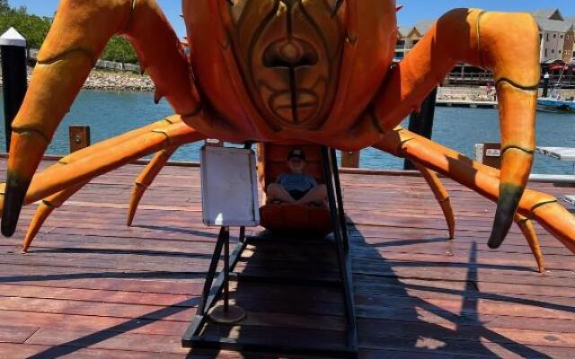 Coastal retreat with magnificent water views.