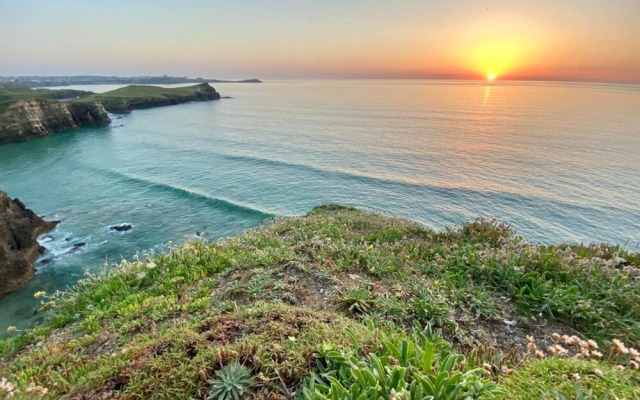 Sunset Waves