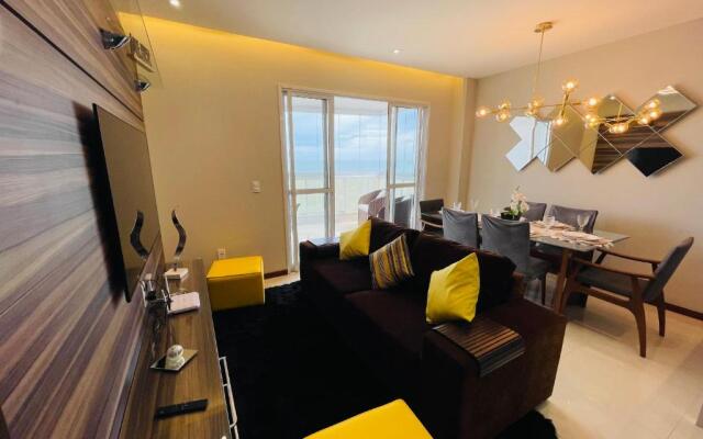 Topíssimo apartamento beira mar praia do morro