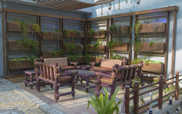 Wooden Water Fall Chalet