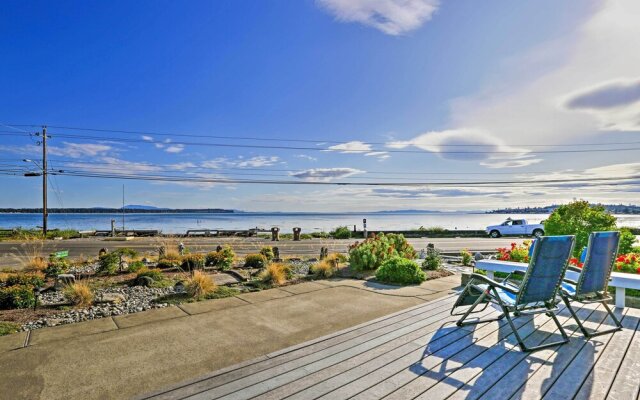 Birch Bay Waterfront Home - Steps to Beach!