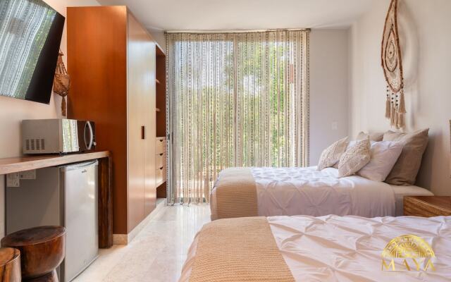 NHOA 108A Lux 2BR Condo Plunge Pool in Aldea Zama