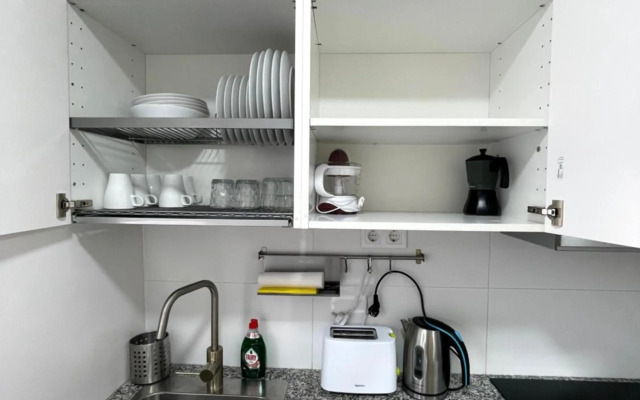 Sant Adria Beach apartment Wi-Fi Parking Free