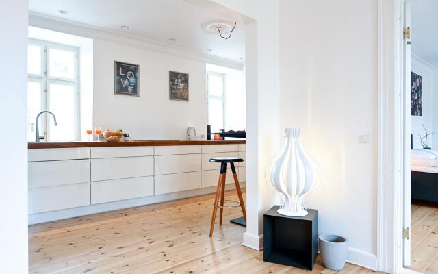 Fantastic Duplex Apartment With Modern Danish Design Furniture