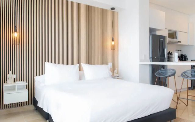 w Spectacular Loft With Balcony in Crespo