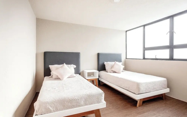 Roma Norte Retreat - 2br, Wifi- Parking- Sleeps 6