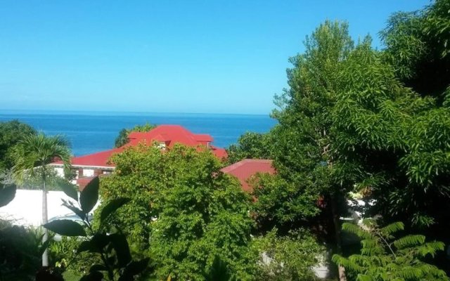 Bungalow with 2 Bedrooms in Bouillante, with Wonderful Sea View, Shared Pool, Enclosed Garden - 70 M From the Beach