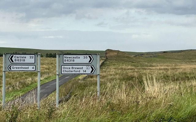 Milecastle Inn On Hadrian's Wall Near Haltwhistle