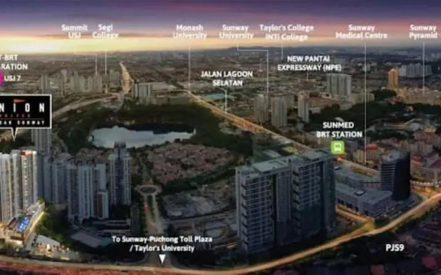 Muji Home Sunway Lagoon Pyramid,Subang,2BR,6-8pax