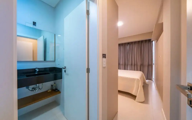 814 - Aluguel Apto 2 suítes Bombinhas SC