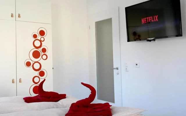 Gemütliches Appartement mit Netflix, Nespresso und Boxspringbett