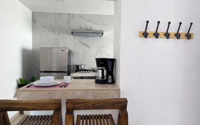 Moderno depto. equipado 2 rec  parking