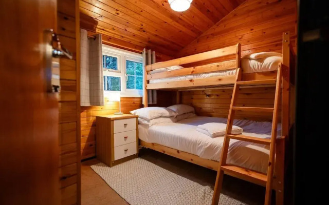 Cozy Log Cabin 346 - Rural Mid Wales
