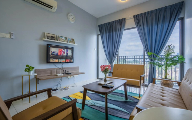 Peaceful 3-bedroom with Pool 5 pax - Wangsa Maju – Hotel Rooms – Kuala Lumpur