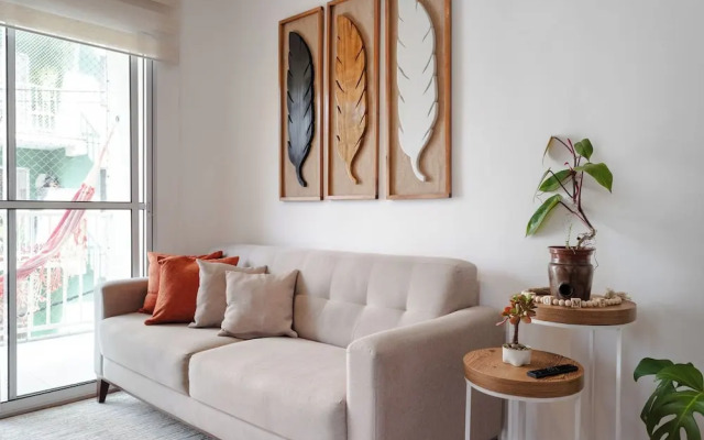 Apartamento pet Friendly com Rede Wi-fi e Garagem