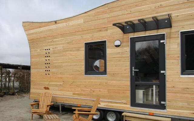 Tiny Wave Tiny House auf dem Campingplatz Strandgut