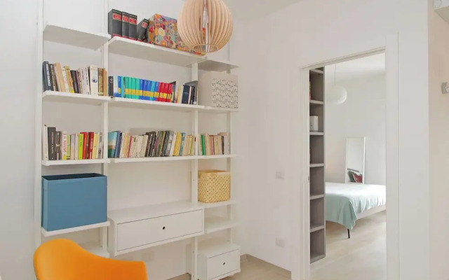 Rifugio incantato sul fiume Tevere