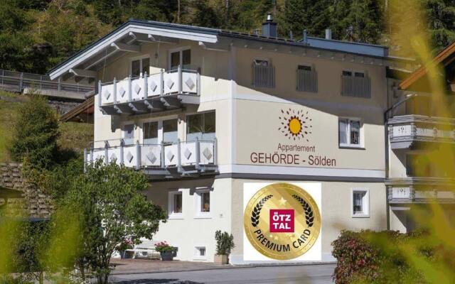 Appartement GEHÖRDE - Sölden