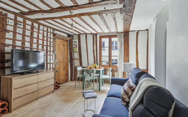 Stylish 1BR - Walkable to Opera & Louvre