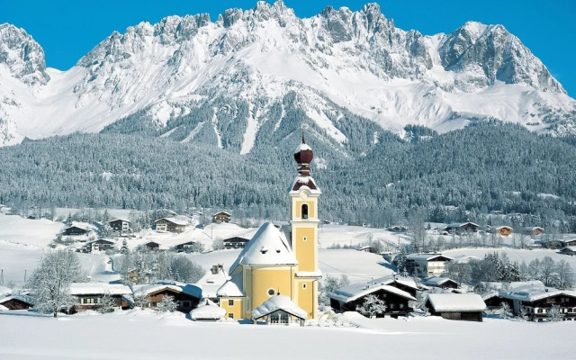 Hilltop Apartment near Ski Lift in Ellmau