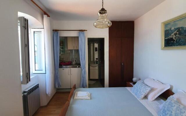 1. A studio apartment with a view