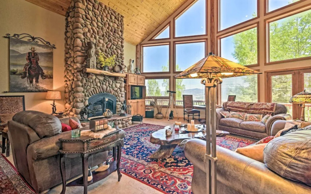 Angel Fire Mountain-view Retreat w/ Private Deck!