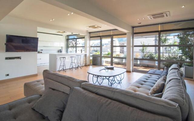 Hidesign Athens Art Loft Penthouse Acropolis View