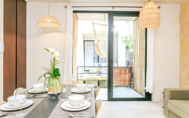 Eco-chic blended with elegance 24 7 security & Wi-Fi!