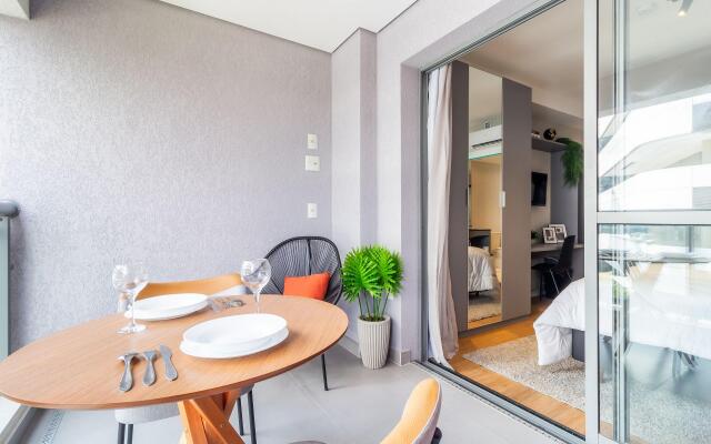 Studio 315 lindão em pinheiros com ar
