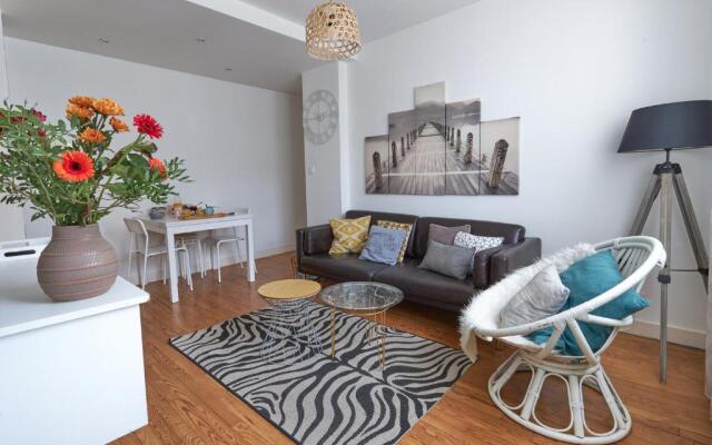 CENTRE Appt 2 Chambres, Linge, Parking, Wifi