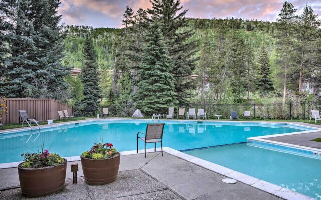 Mountain-view Vail Condo w/ Balcony + Gas Grill!
