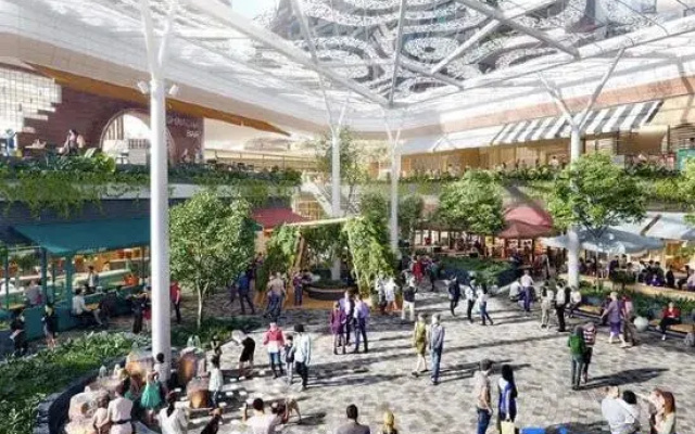 Modern Luxury 2B2B Sky Garden SmartTV