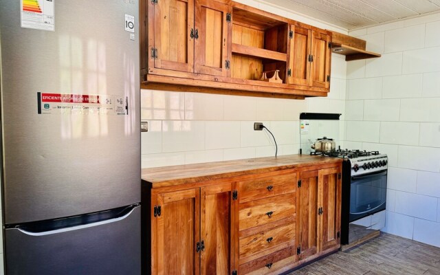 Cabañas entre montañas con tinajas calientes