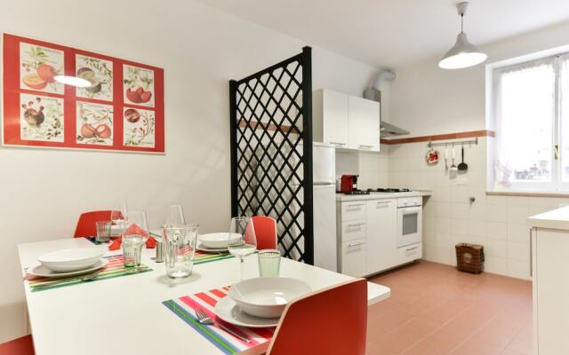 Red & White Vatican Apartment