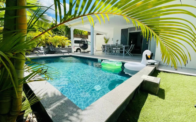 Villa Tropical Paradise avec piscine, 4 chambres