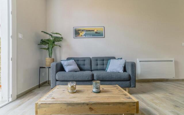 Appartement moderne avec vue mer à 5mn des plages