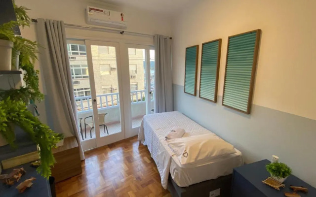 Apartamento encantador em prédio histórico