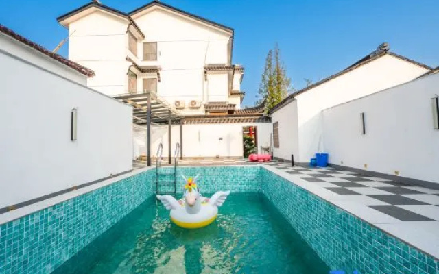 Suzhou Hongyun Fruit Homestay（xishandaojingqudian) – Pool – Suzhou