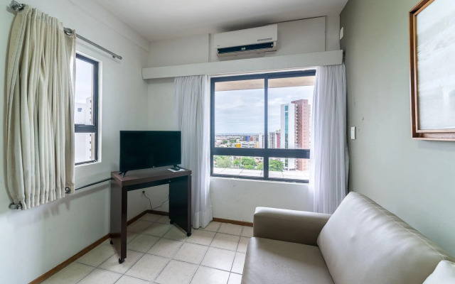 Flat na Ilha do Leite, Recife 1 quarto. Conforto e Excelente localização OTH1401