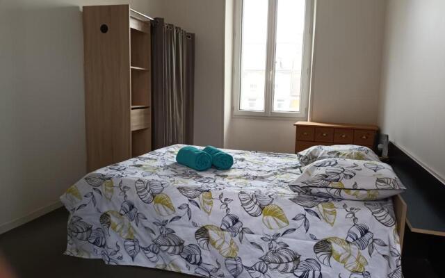 Appartemment T3 (2 Chambres) Cœur de Cande Wifi