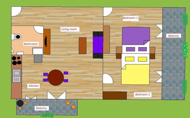 Apartment Angie A2 in Zadar